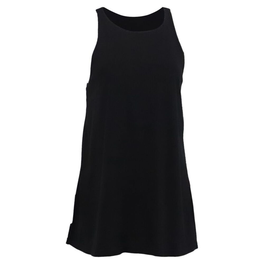 Theory Halter Sleeveless Top in Black Cotton